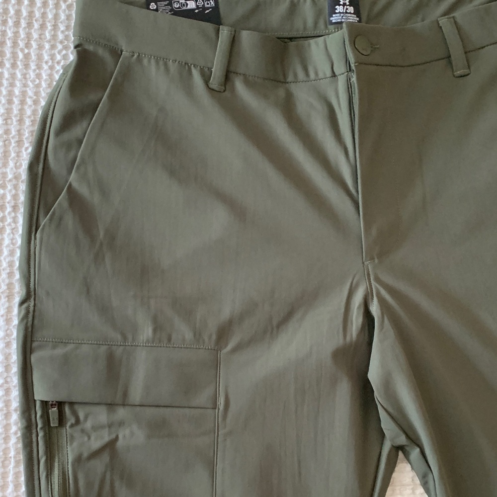 Under Armour Men's Olive Green Cargo Pants